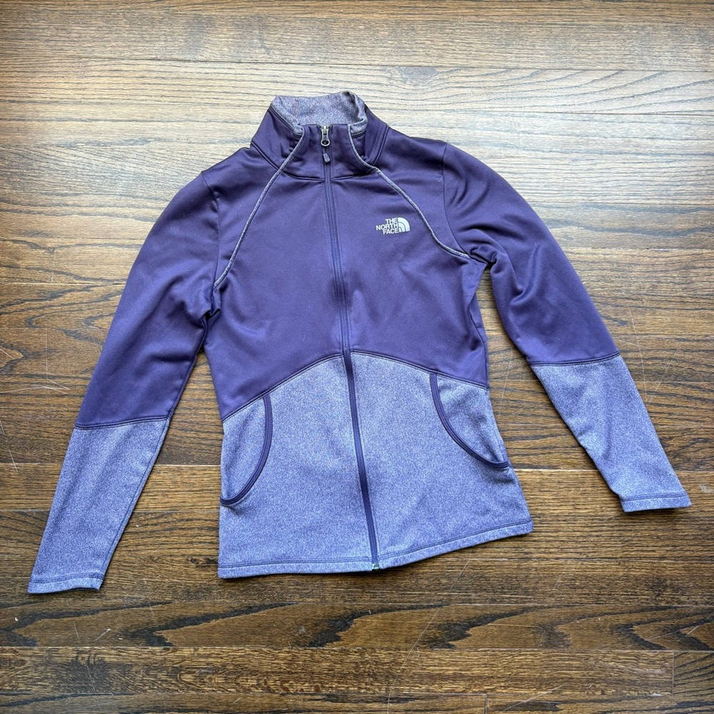 The North Face Women’s Purple Full-Zip Fleece Jacket Small